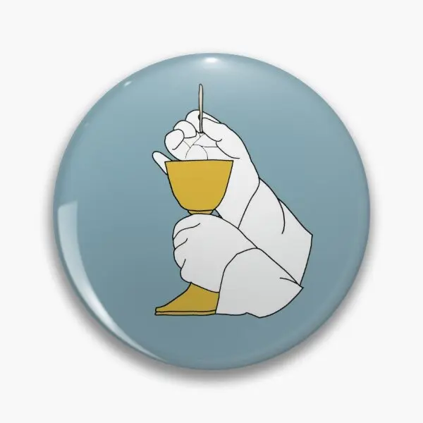 Ecce Agnus Dei Мягкая булавка на пуговицах Модный декор Забавный подарок любовнику