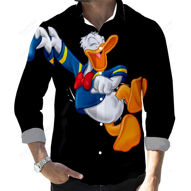 

2022 New Printing Men'S Clothes Summer Top Beautiful Patterns Top Quality Standard-Fit Disney Mickey Fashion For Shirt