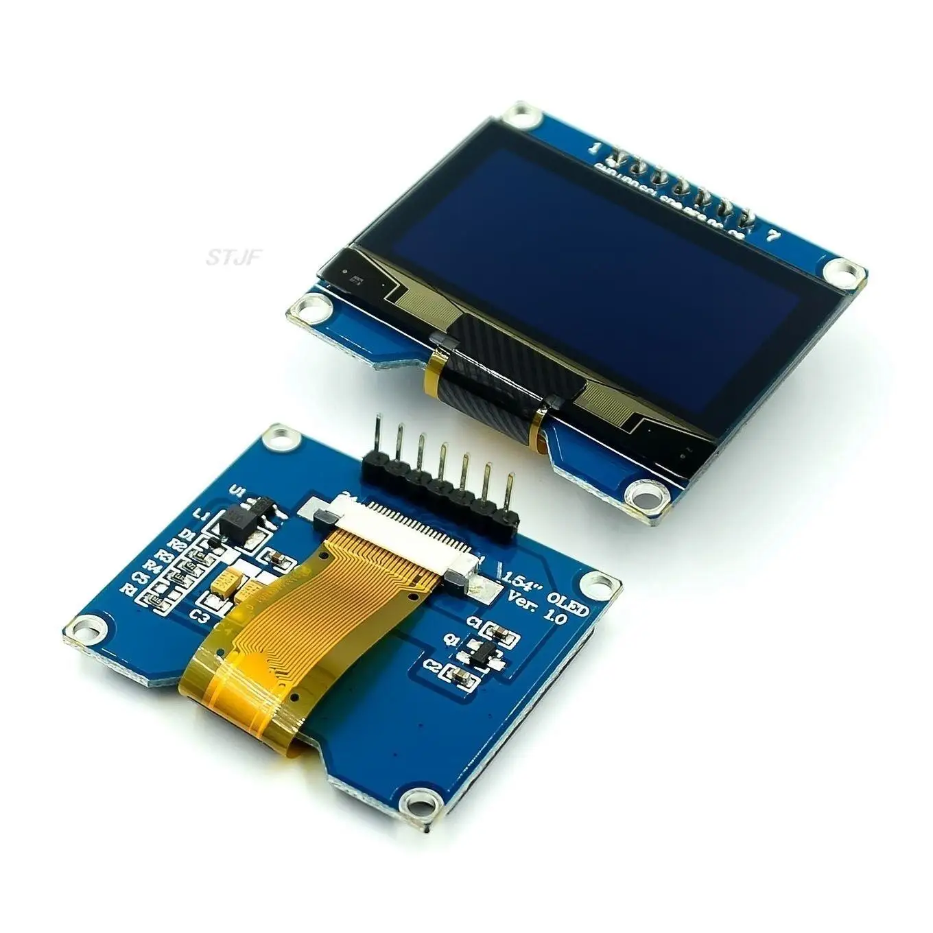 Модуль ЖК-дисплея 0 91 96 1 3 54 дюйма IIC Серийный белый синий OLED 2 42x64 I2C 12864 для Arduino