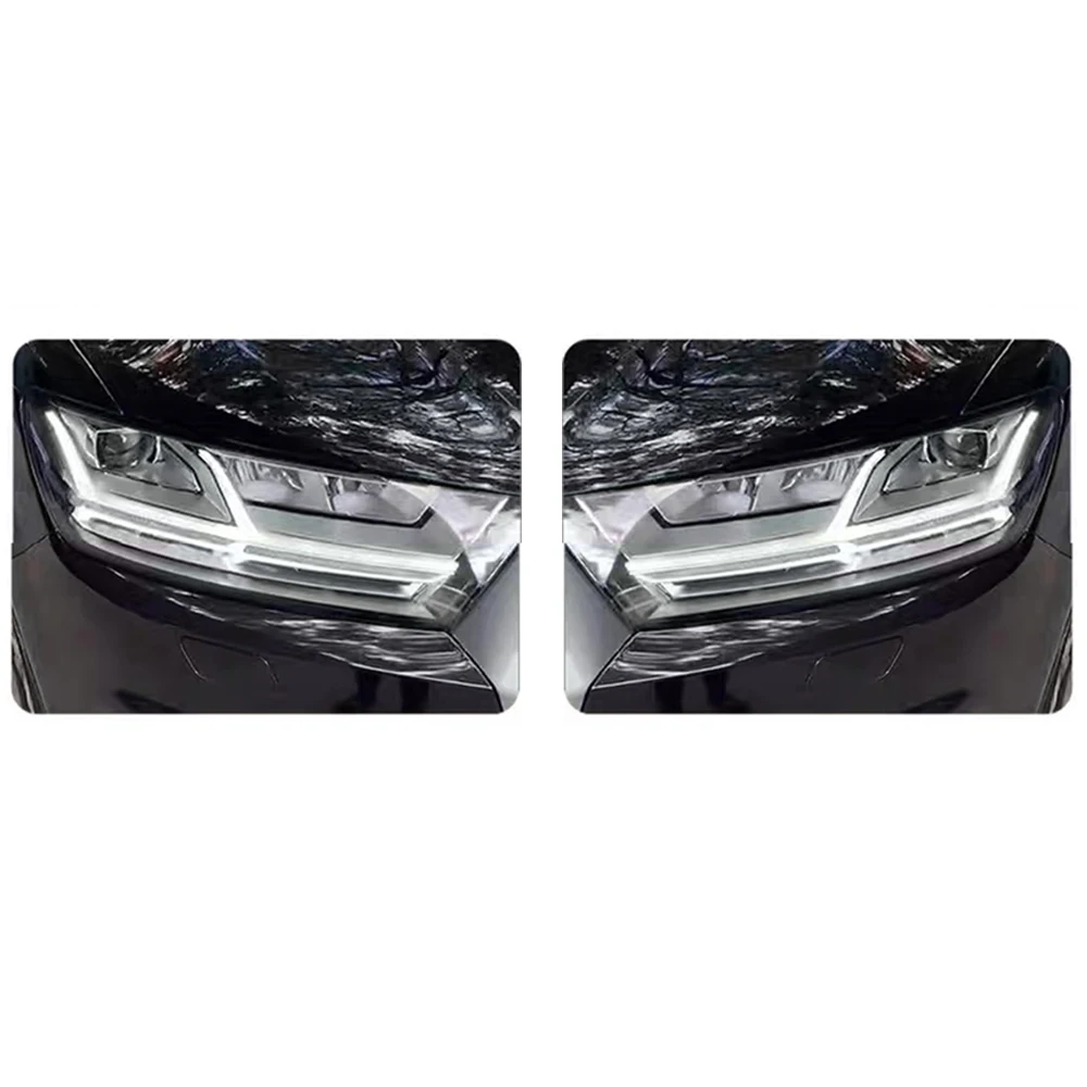 

Для AUDI Q7 2016-2019 Φ DRL дневные ходовые огни, указательная пластина, дневные ходовые огни, трубчатые дневные ходовые полосы