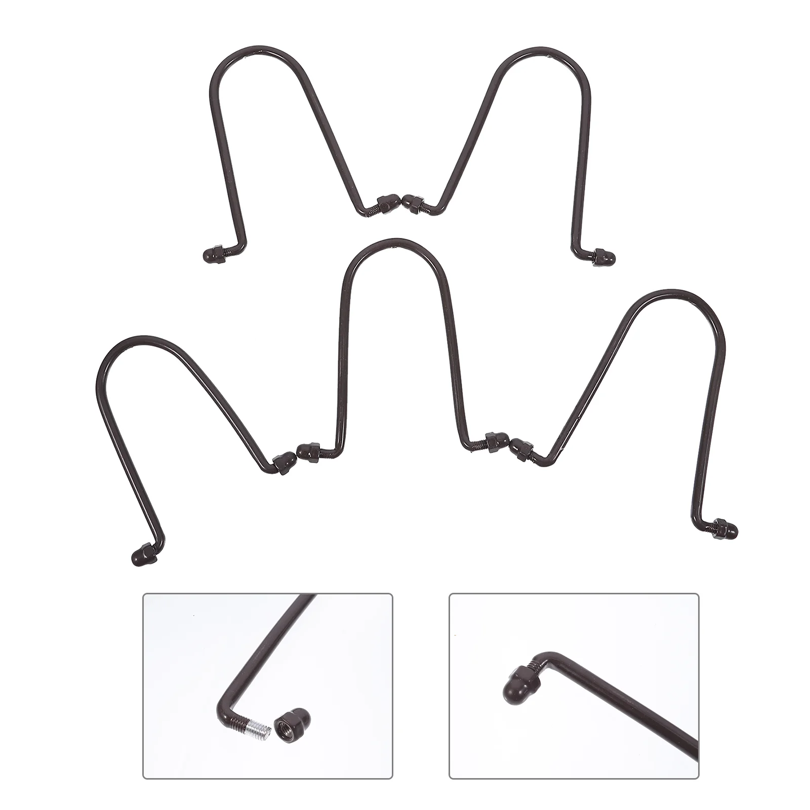 

Iron Hanging Bracket Lantern Hooks Flower Planter Hanger V Rain Chain Stand Outdoor Plants Pot