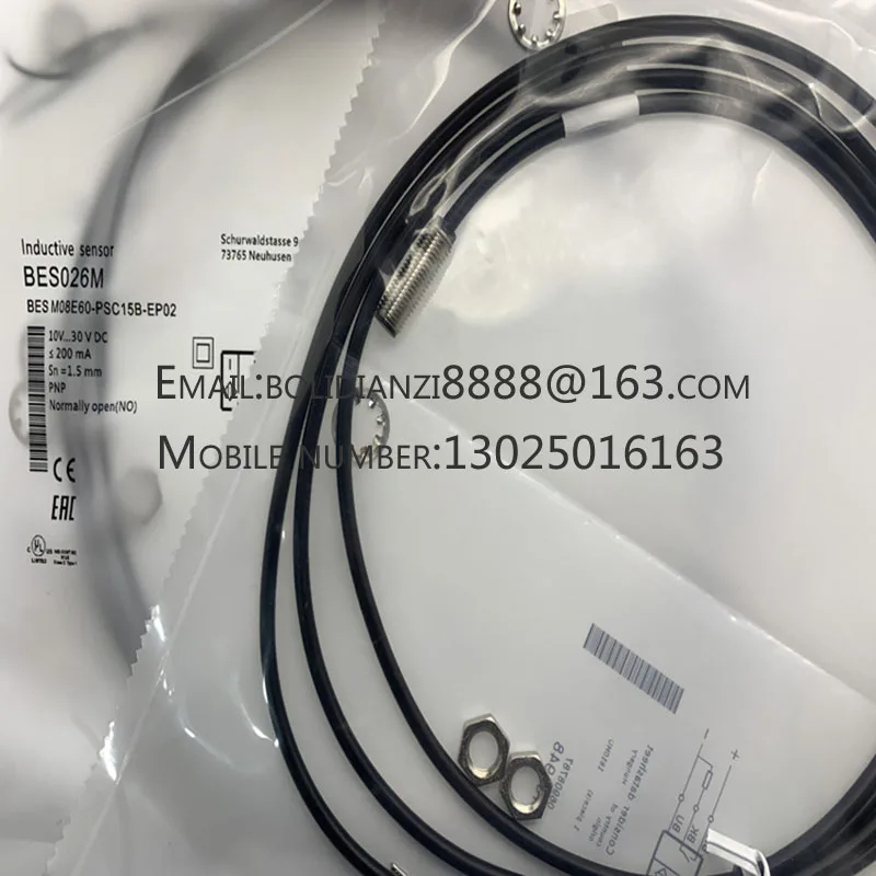 Фото Новый датчик бесконтактного переключателя BES026M BES M08E60-PSC15B-EP02 В наличии №2