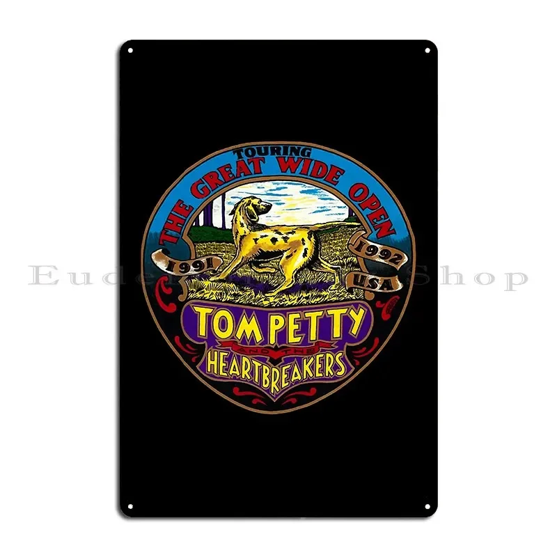 Tom Petty The Heartbreakers Большой широкий открытый постер с металлической табличкой Кухня
