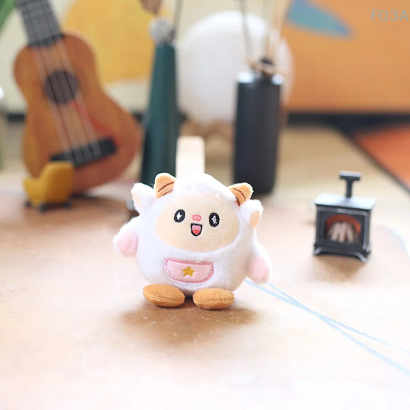 1 шт. милая мини-овечка плюшевая подвеска декор для рюкзака в виде овцы мягкая