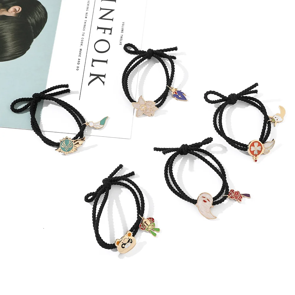 

Genshin impact Cosplay Headpiece Anime Game Venti Hutao Klee Sayu Cute Cartoon Headwear Gifts