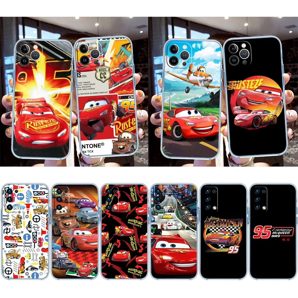 Автомобили Lightning McQueen чехол для телефона Moto One Zoom Vision Macro Action Hyper Fusion G8 G9 G10 G20 Plus Play