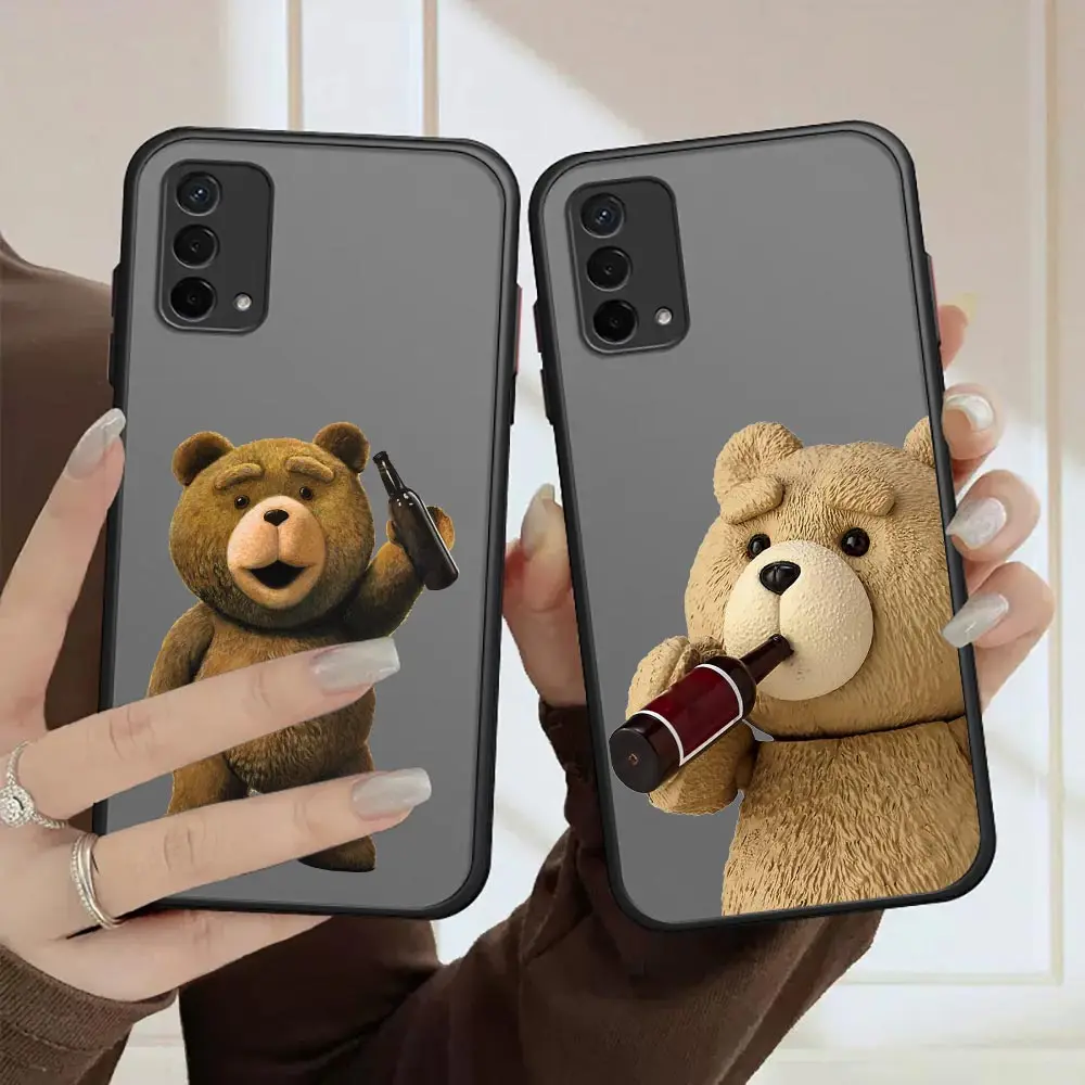 

Naughty T-Teddy Bear Couple Cartoon Case For OPPO A94 A93 A92 A92S A91 A83 A74 A73 A72 A71 A59 A57 A55 A54 A53 A39 A37 Cover