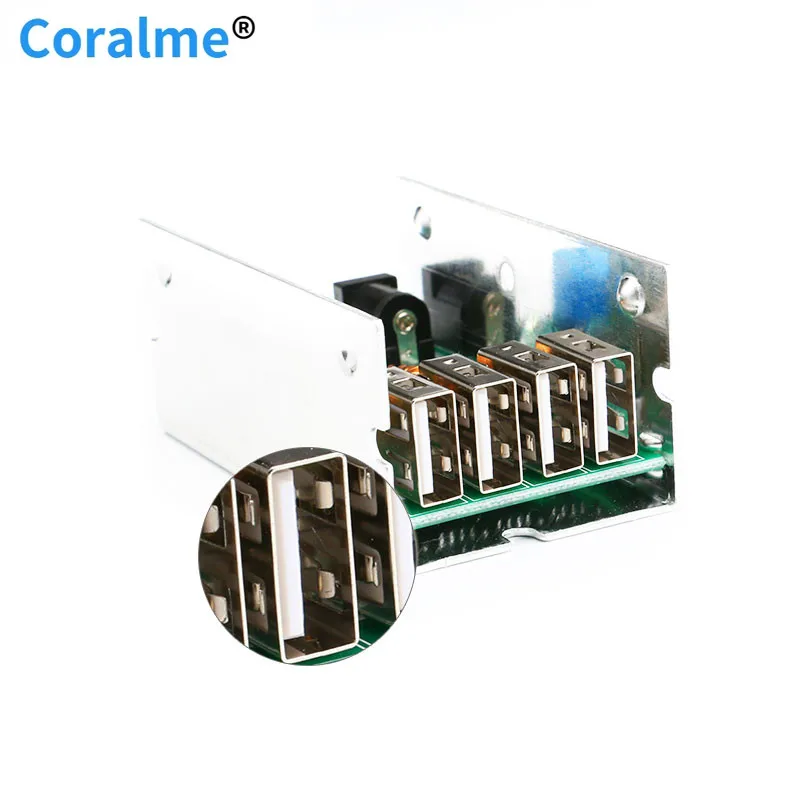 Внешний понижающий преобразователь с 9 В-36 в до 25 Вт 5 В А 4USB модуль питания