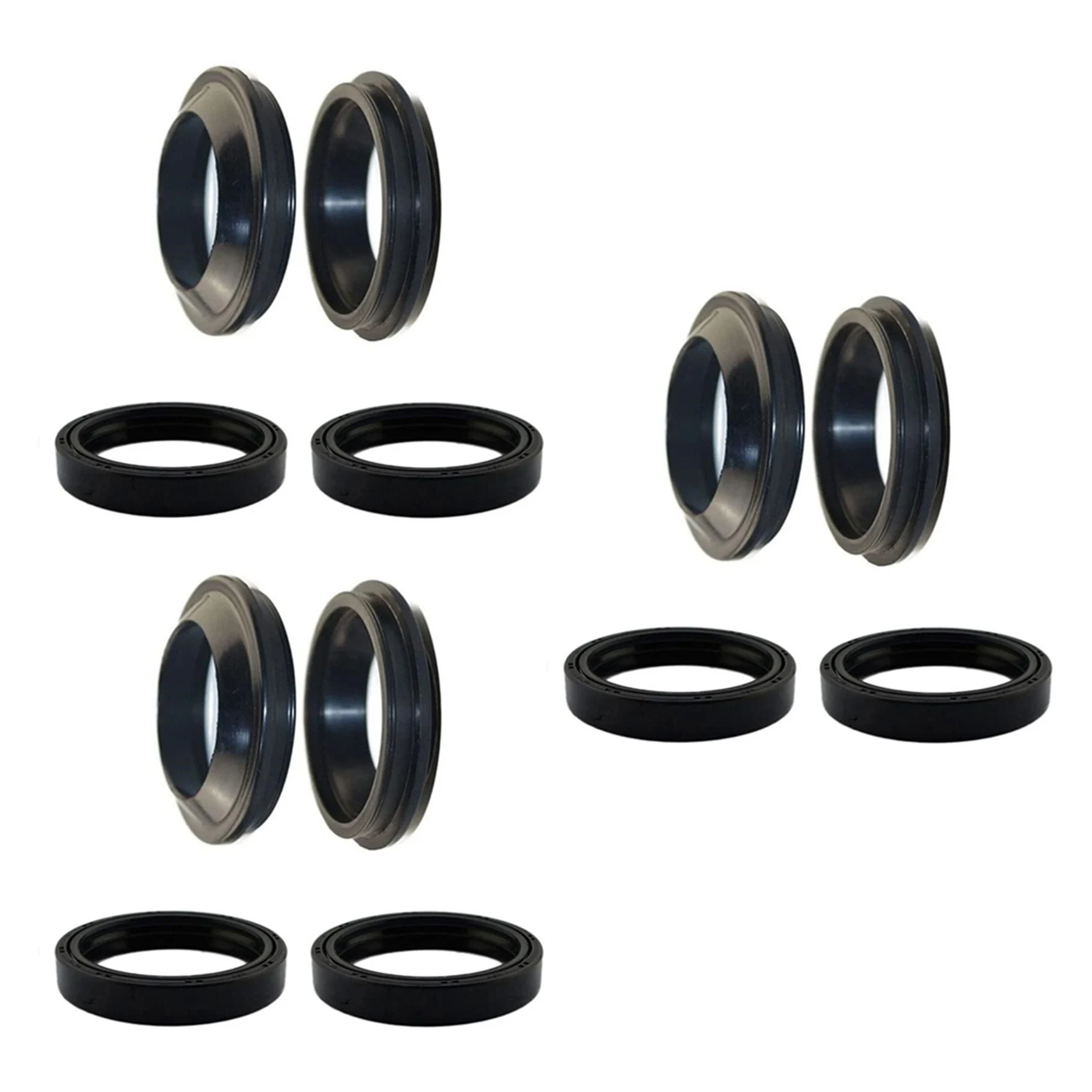 

3X Motorcycle Front Fork Oil Seal and Dust Seal for HONDA CB-1 CB1 CB400 CBR400 CB750 HORNET 250 MAGNA CB 400 750