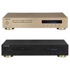 Профессиональный Чистый CD-проигрыватель, домашний Hi-Fi проигрыватель музыки без потерь с поддержкой цифрового оптического волокна, сбалансированный выход
