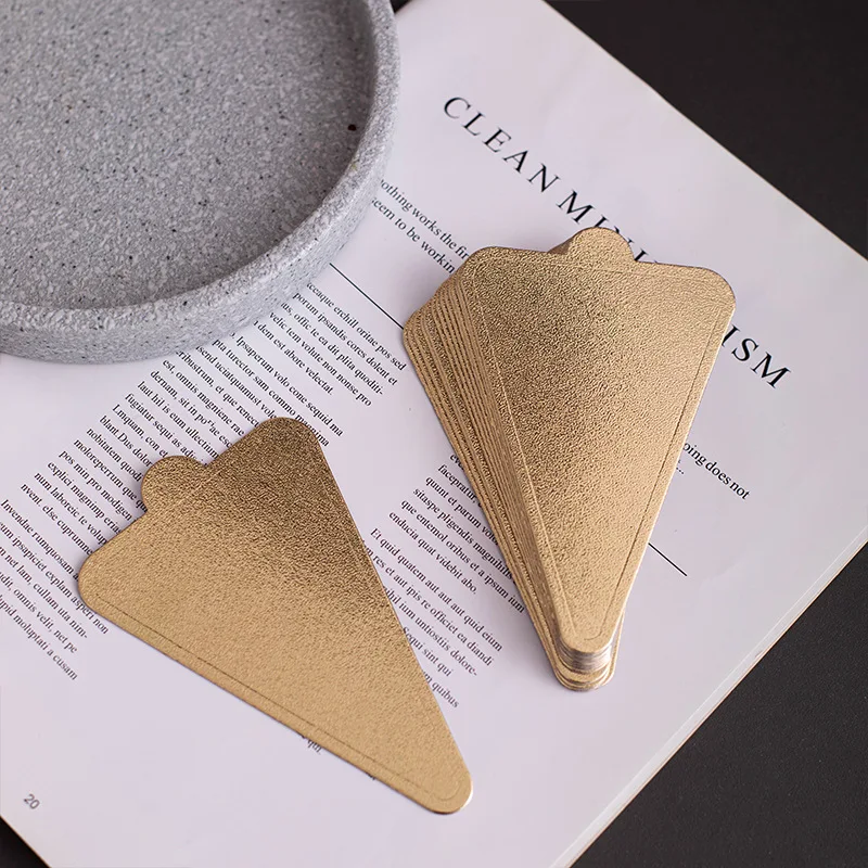 

Heart Round Cake Film Mousse Cake Paper Bottom Rim Gold/Silver/Black Decoration Tray Baby Shower Wedding celebrate