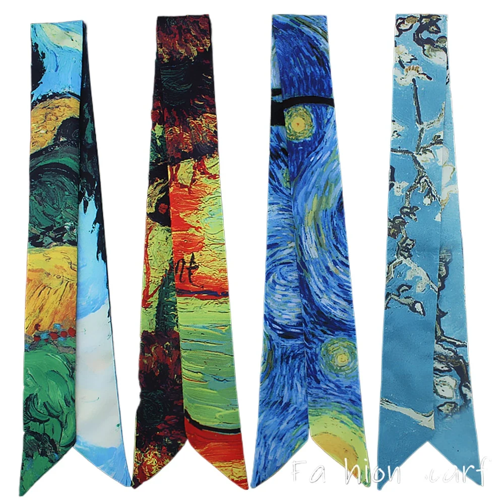 4 шт. художественное пшеничное поле абрикосовый цветок звездное небо картина