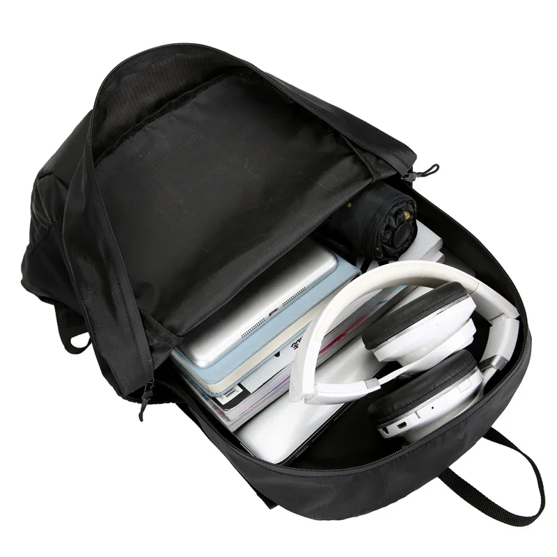 Lightweight Sports Bag Summer New Dazzling Color Folding Bag Large Capacity Shoulder Bag Outdoor Travel Backpack Backpack 