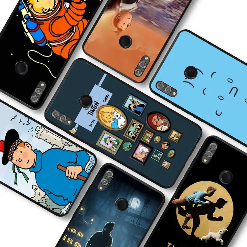

Adventures Of Tin-Tin Phone Case For Huawei honor 10Lite 10i 20 8x 10 for Honor 9lite 9xpro Back Coque