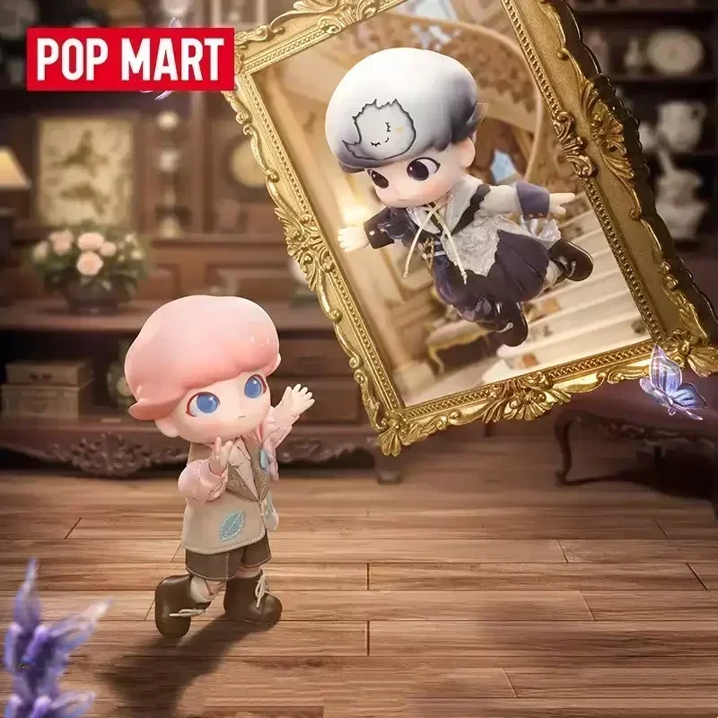 Фото Коллекционная виниловая фигурка POP MART DIMOO Gentleman Series, масштаб 1/8, подарок для любителей поп-культуры, лимитированная серия №1