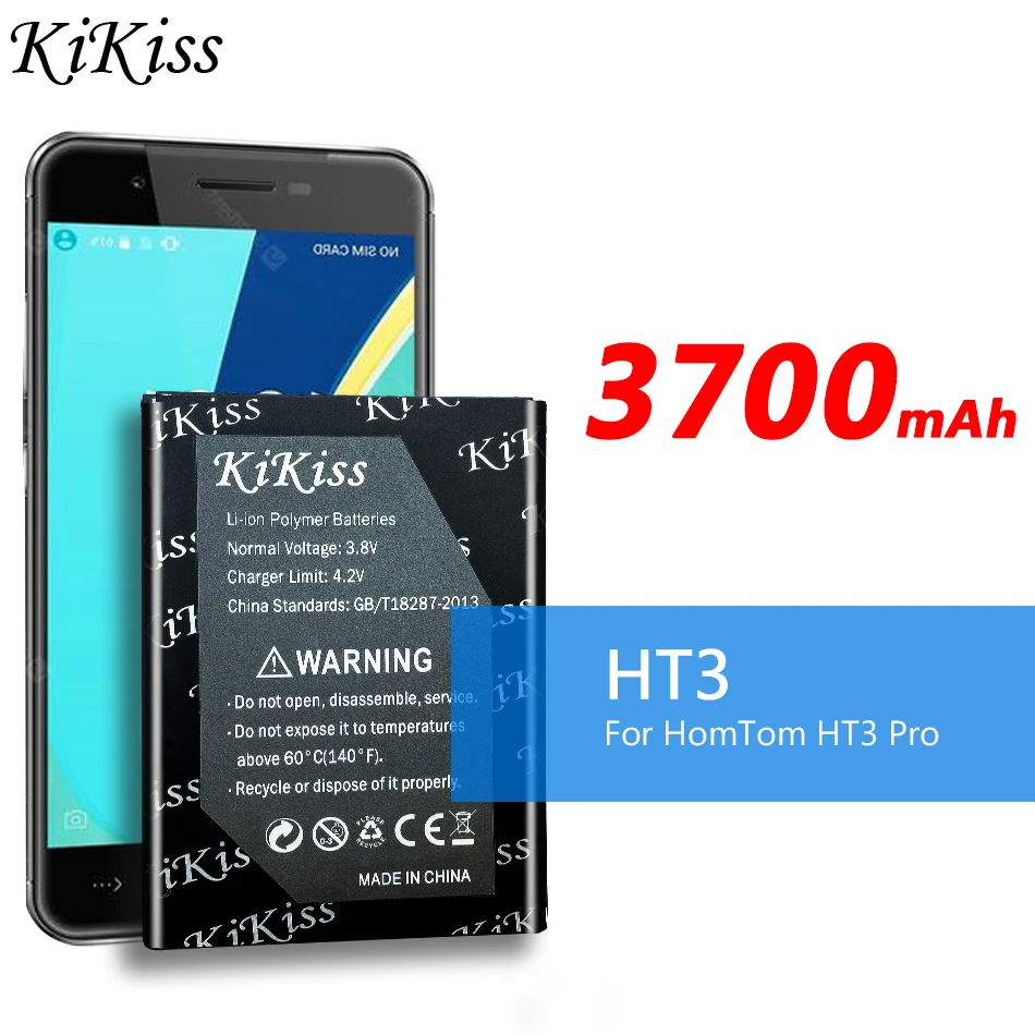 

Аккумулятор 3700 мАч для смартфона Homtom HT3 / HT3 Pro HT3Pro