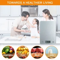 lcd electronic kitchen scale baking cooking vegetable food meat fruit milk measuring tool household kitchen electronic scale