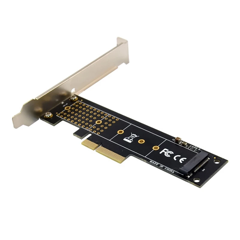 

PCI-E X4 M.2 Key M NVMe SSD Converter Expansion Card M.2 M SSD Riser Card Supports 2230 2242 2260 2280 22110 Drives
