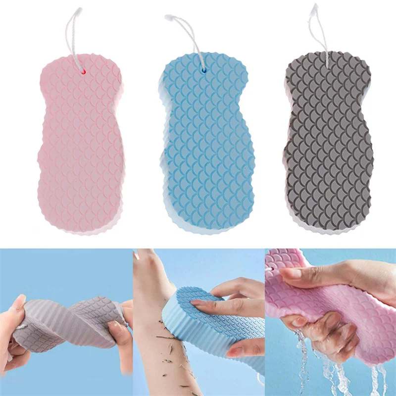 

Magic Bath Sponge Exfoliating/Dead Skin Removing Sponge For Children Adults Cleaning Shower Brush PVA Rubbing Towel Body Brush