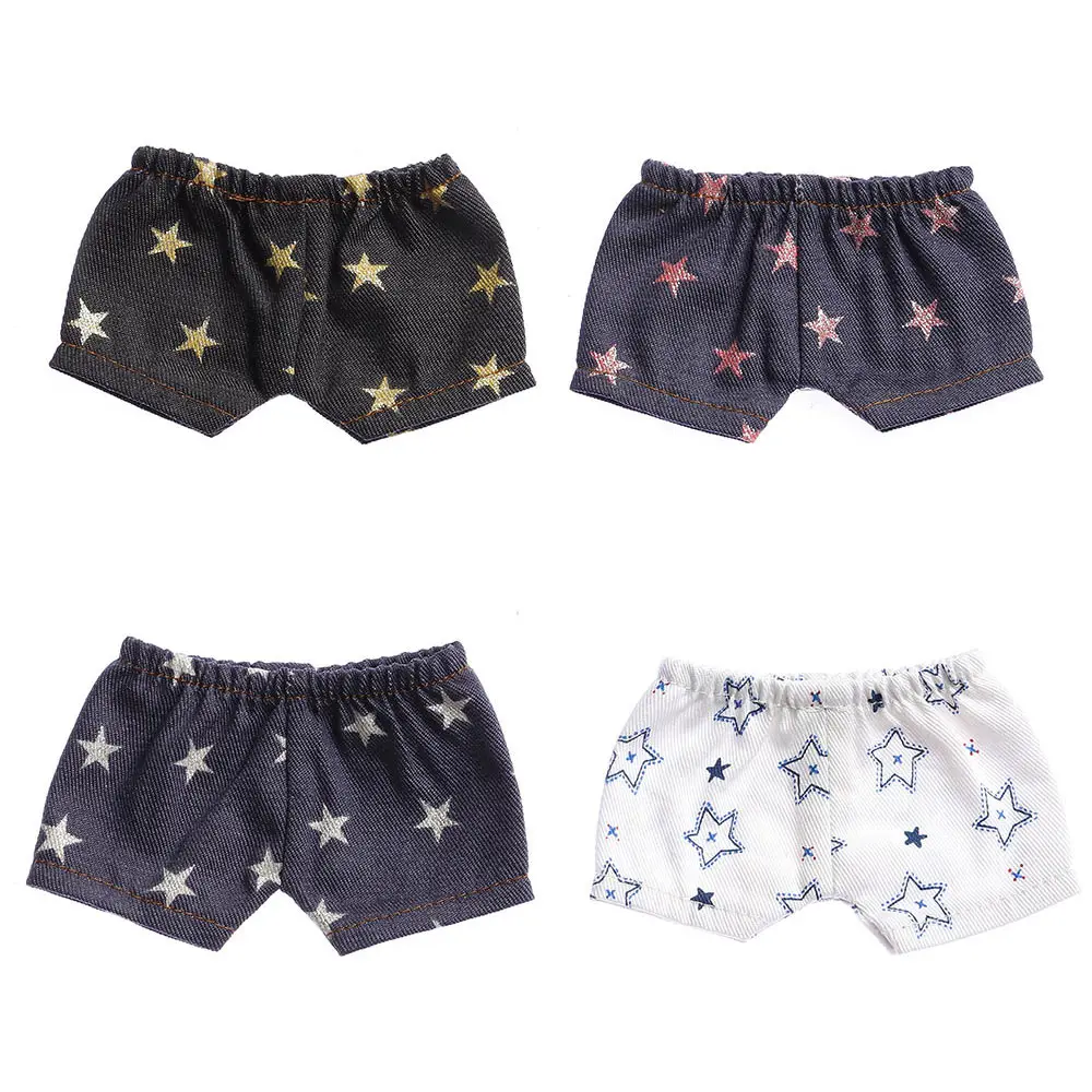 

Одежда для куклы 20 см, штаны, милые шорты со звездами для куклы Idol, наряд, нижнее белье, повседневная одежда, шорты для шарнирных кукол 1/12, акс...