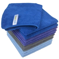 new reusable household microfiber dishcloths cleaning cloth wipes rags fast drying for home kitchen 12x12 12 pcs