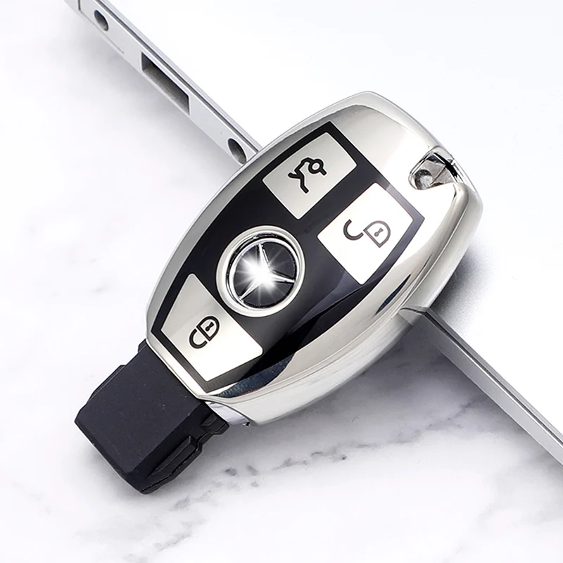 

Чехол для автомобильного ключа из ТПУ, чехол для Mercedes Benz A B C E GL S GLA GLK CLS Class AMG W204 W205 W212 W463 W176