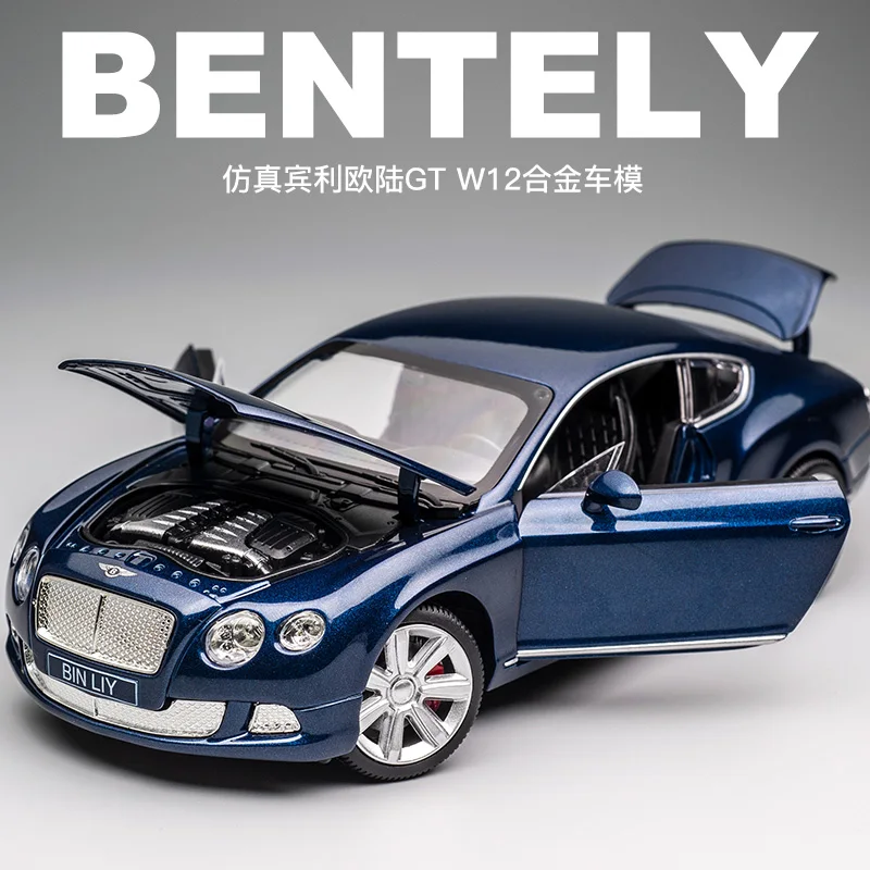 

1:24Bentley ContinentalGTAlloy Car Model Original Metal Car Model Decoration Gift Toys Simulation Car Model