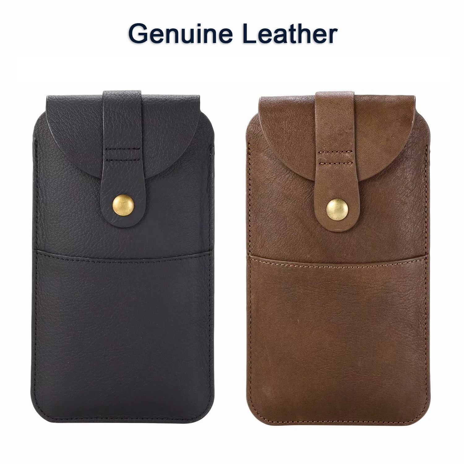 

Leather Phone Waist Bag Belt Clip Case For Samsung Galaxy S23 S22 Ultra S21 Plus S20 FE A13 A23 A33 A53 A73 A14 5G Holster Pouch