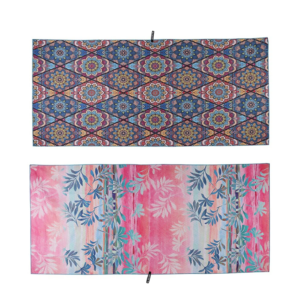 

1pc Lightweight Beach Towel Swimming Bath Printing Beach Pad Portable Bathrobe Ultrafine Fiber Swimming Towels