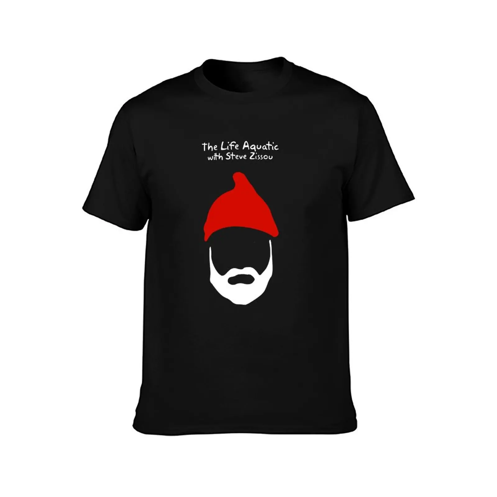 Фото Футболка The Life Aquatic with Steve Zissou, большая и высокая футболка с короткими рукавами №2