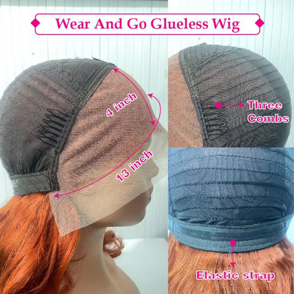 DreamDiana 100% необработанные супер двойные Искусственные парики плотность 250 13x4