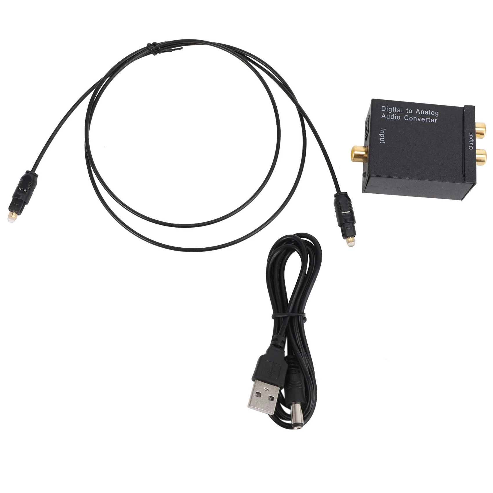 Цифро-аналоговый аудиоконвертер усилитель декодер оптоволоконный коаксиальный