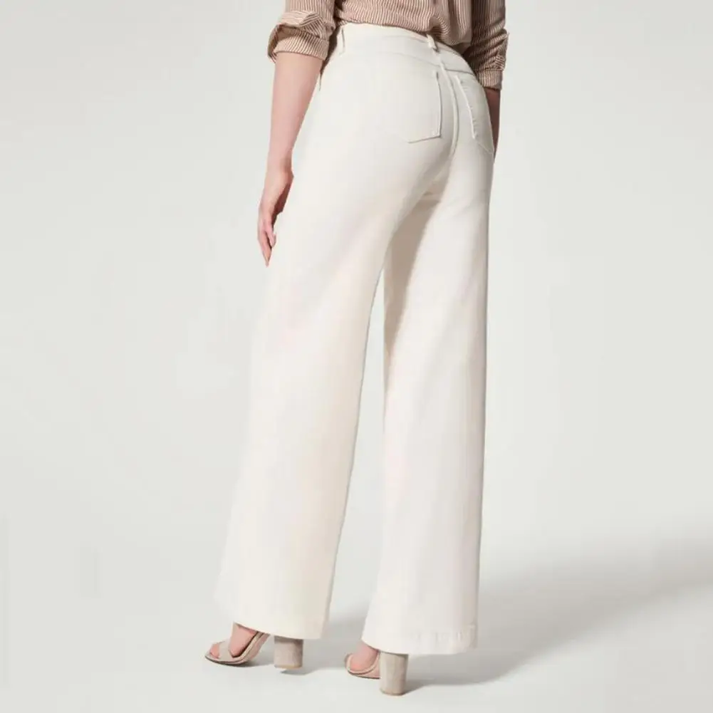 Stylish Lady Pants Elastic Loose Gradient Color Ladies Jeans  Casual Ladies Pants Female Clothing