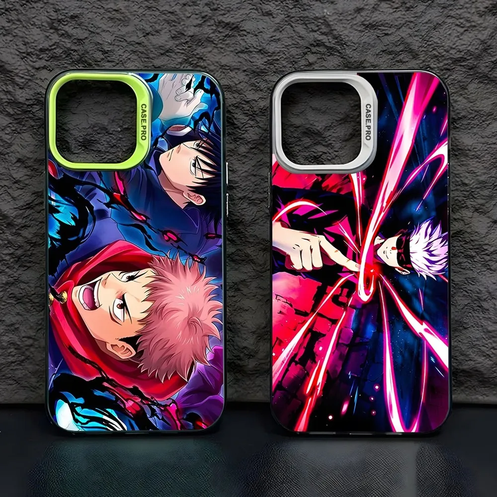Чехол для телефона с аниме J-juютсу Kaisen Samsung S24 S23 S22 S21 S20 PLUS Ultra Fe NOTE 20 роскошный