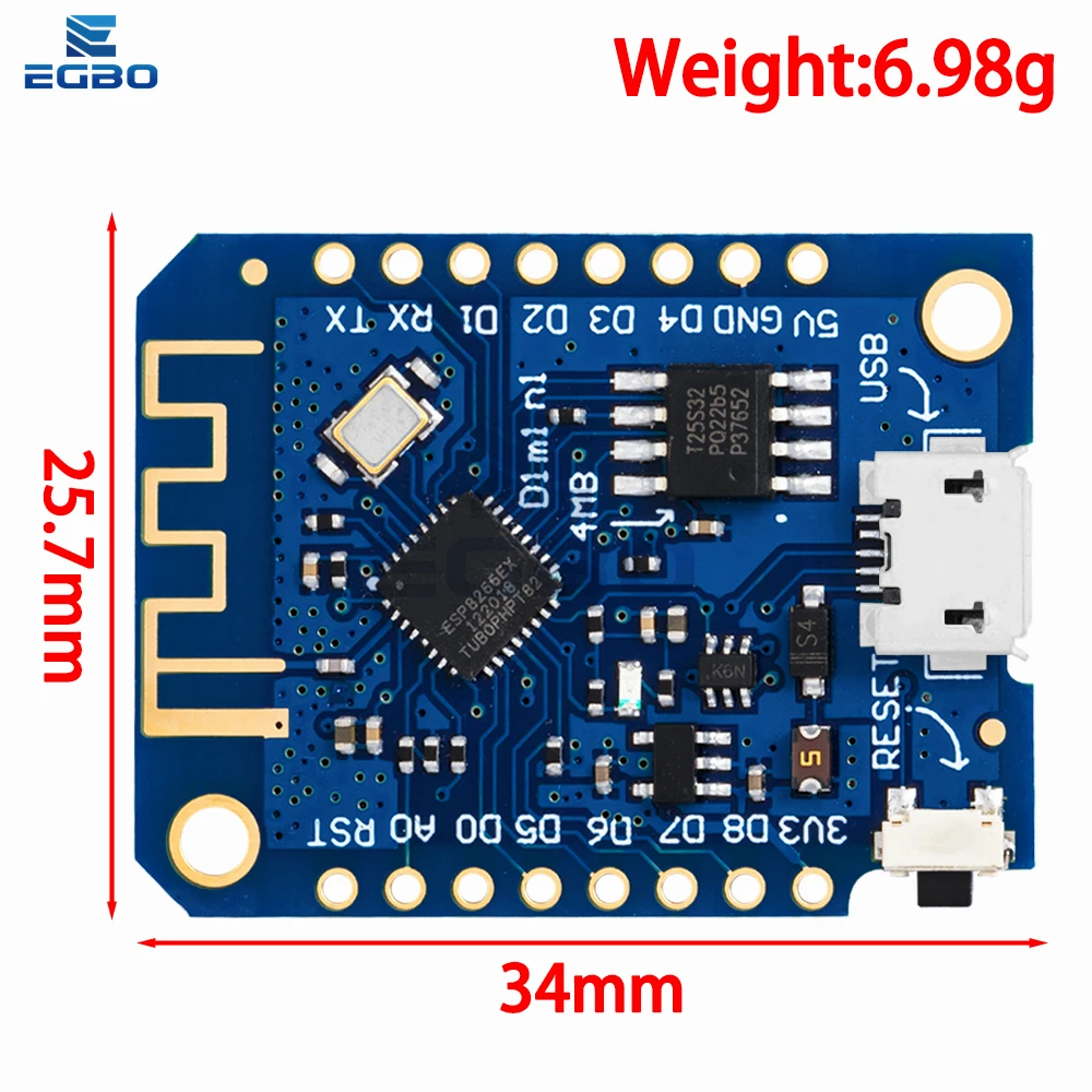 Макетная плата Wemos D1 Mini V3.0 WIFI