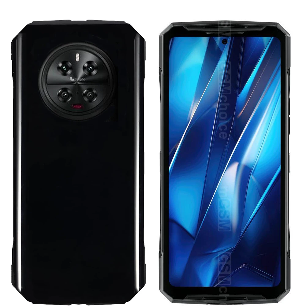 Гелевый силиконовый защитный чехол для телефона DOOGEE DK10 мягкий из ТПУ Для