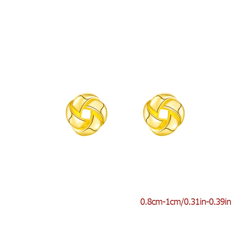 Минималистичные полые серьги-гвоздики в виде цветка для женщин и девушек