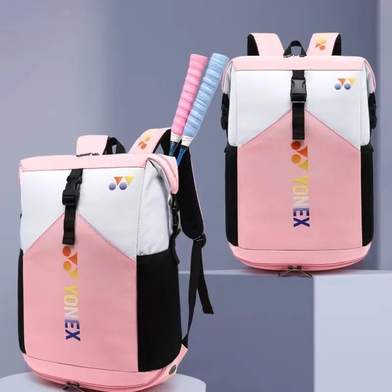 2023 YONEX Pro Series Padded Sports Backpack Badminton & Tennis Racket Bag With Shoes Compartment For Women Men