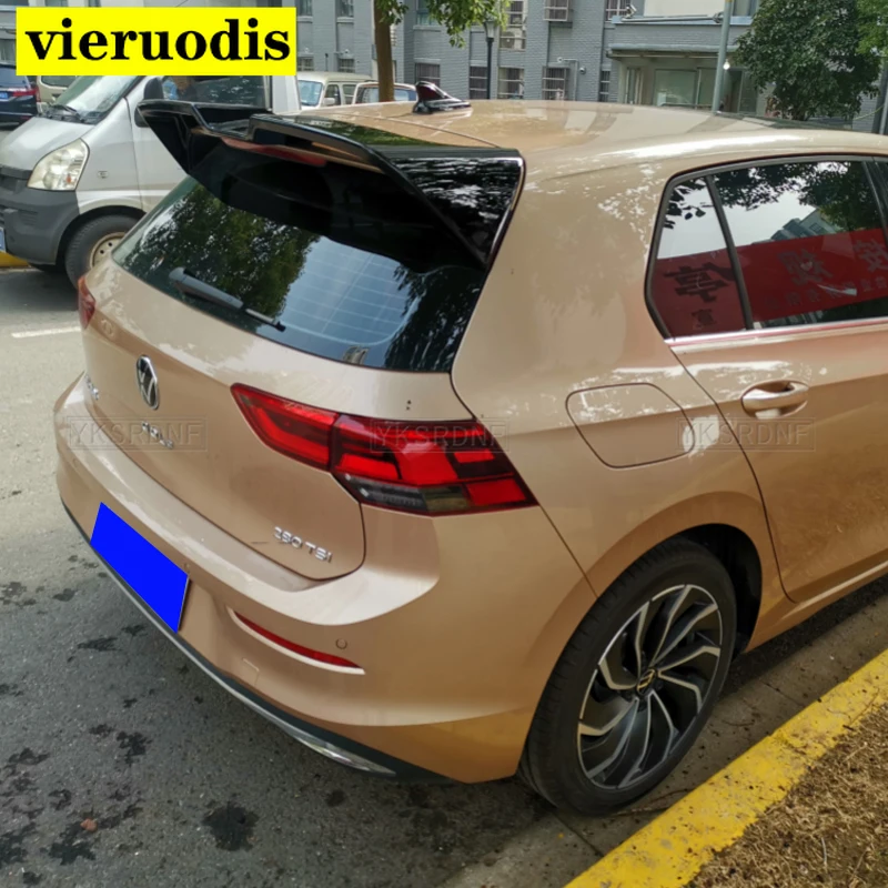 

Спойлер на крышу для Volkswagen Golf 8 MK8 Oettinger, качественный спойлер из ABS материала для заднего крыла, цветной задний спойлер для golf 8 2020 2021