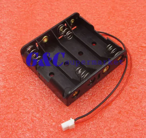 

Держатель батареи 6V 4AA 4xAA с контроллером JST