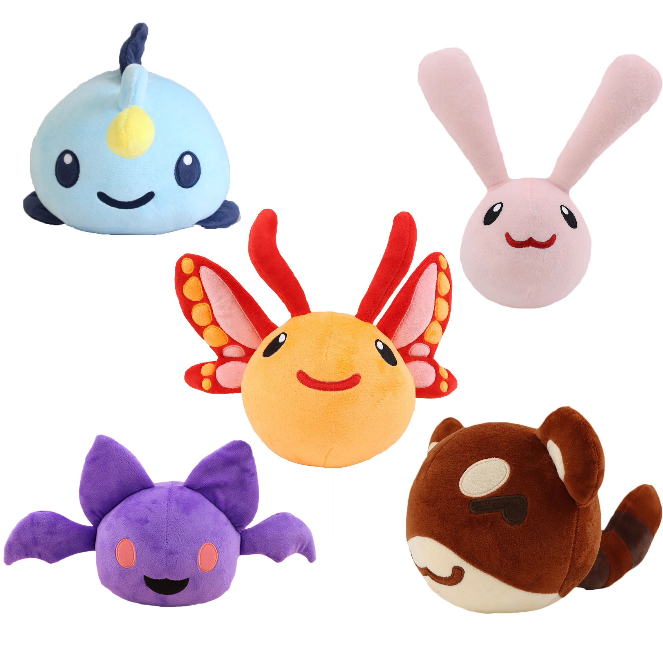 

30 см Genshin ударный слайм Rancher 2 Игра фигурка рыболова Битти Ringtail Flutter хлопковый слайм плюшевые мягкие набивные рождественские подарки