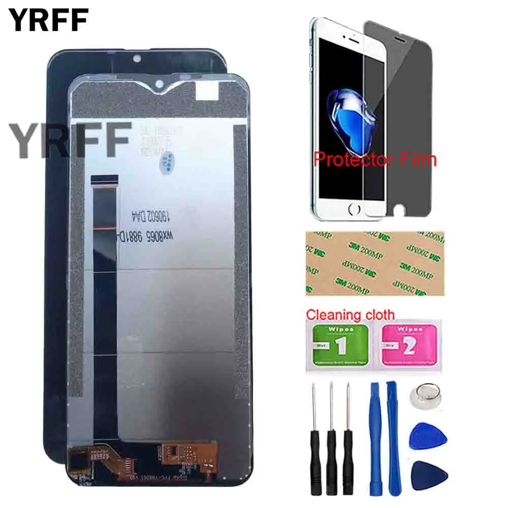 lcd display for ulefone note 7 7p touch screen film assembly repair for ulefone s11 phone 6 1 lcd display tools free global shipping