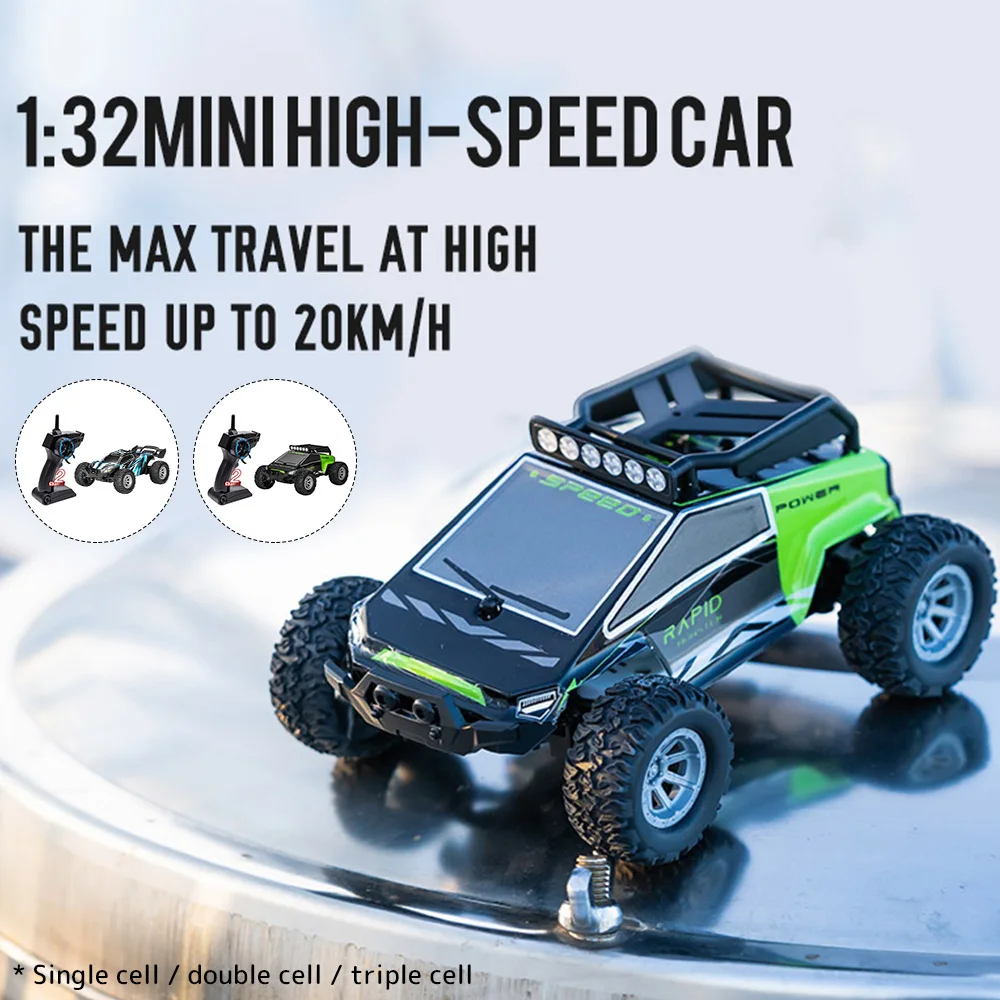 

2.4G Mini Rc Car 1/32 Remote Control Drift Cars 20km/h High Speed Off-Road Racing Vehicle Radio Control Truck Climbing Toys Gift