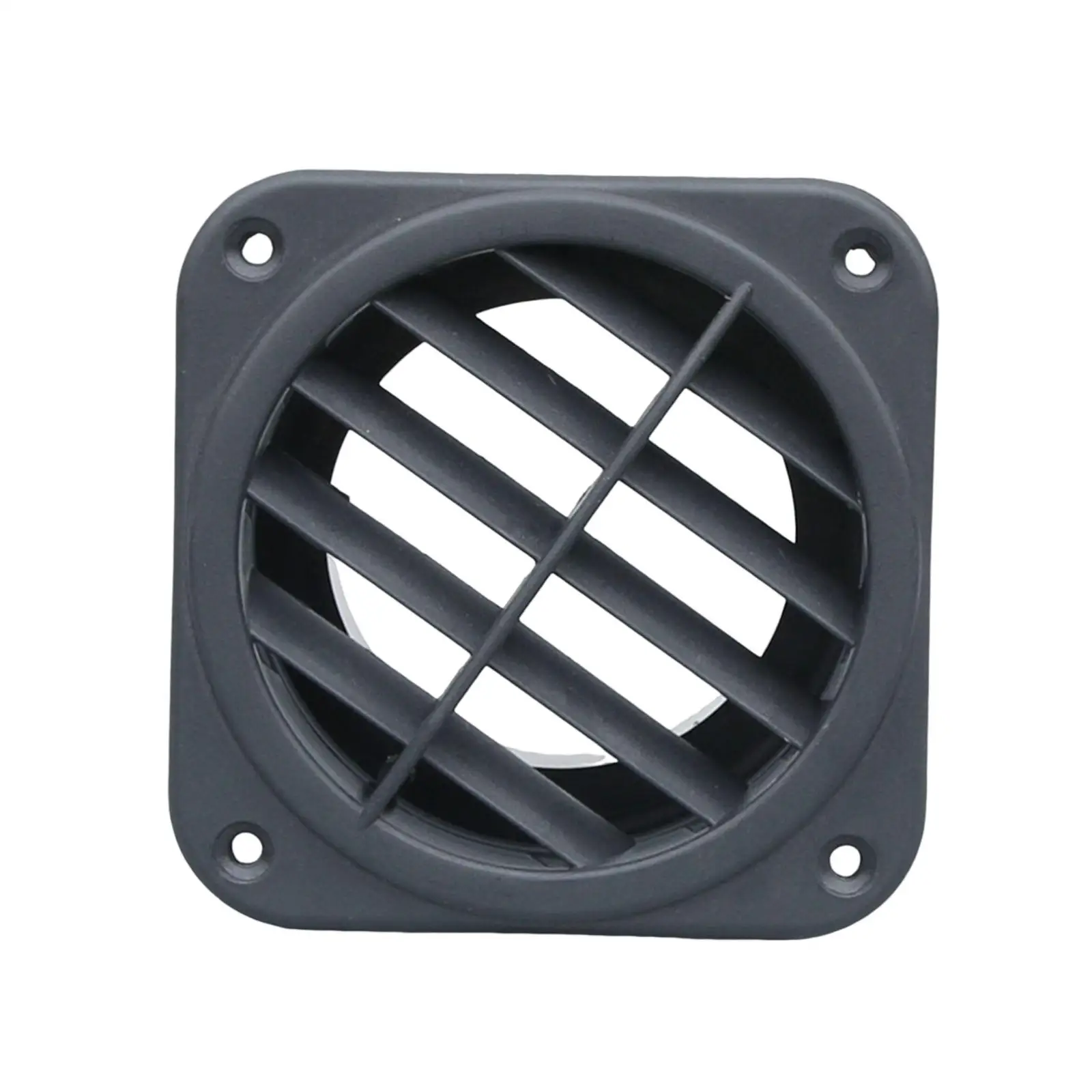 

60mm Warm Air Vent Outlet Black Heater Ducting Air Vent for Automobile Parts