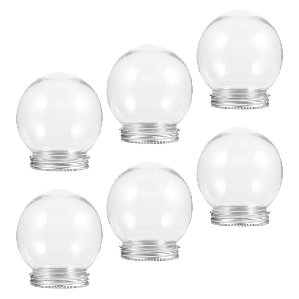 Бутылка снежного шара мини-прозрачный снежок планета Земли пустые шары для воды