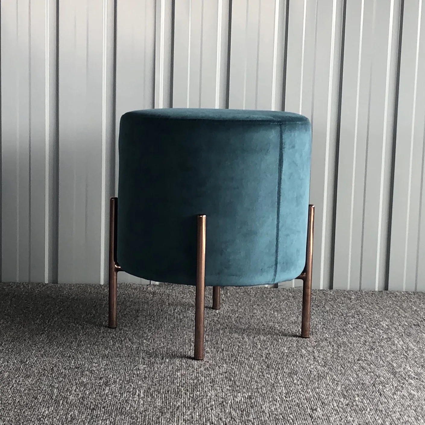 Скандинавский креативный корейский туалетный стул dunzi бархатная маленькая