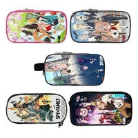 spy%c3%97family pencil cases child anime kawaii pencil bags stationery student school office stationary cartoon anya forger twilight