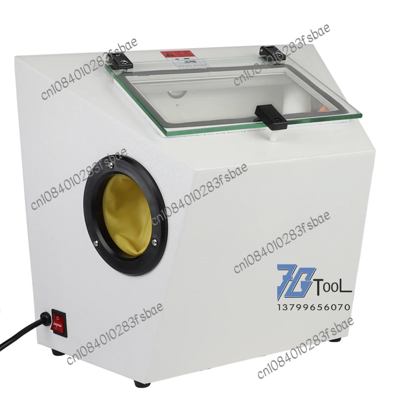 Стол Наклонный ручной маленький белый ромб сухая пескоструйная машина ювелирные