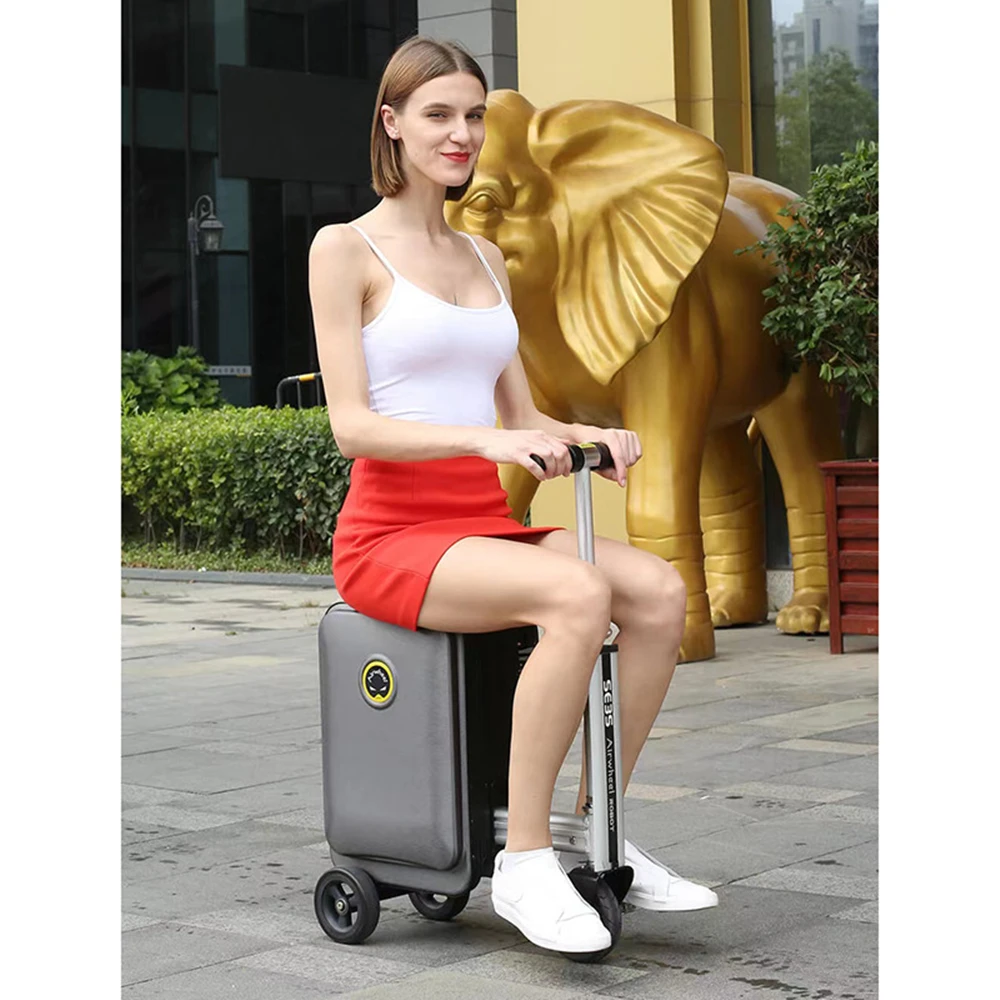 Smart Multifunctional Luggage Rideable Luggage Airwheel Scooter Electric Bike Motorcycle Ride Electric Scooter for Seniors