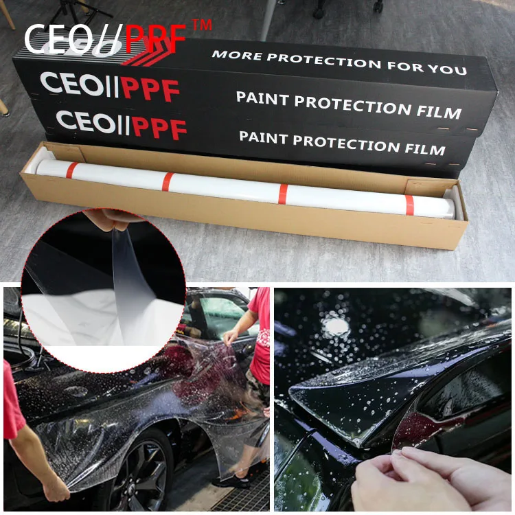 

Прозрачная пленка из ТПУ для защиты кузова автомобиля от царапин, 1,52*15 м